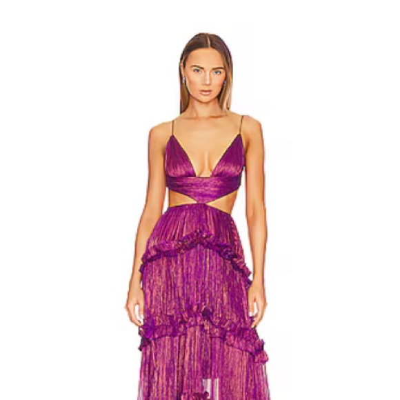 Maria Lucia Hohan Dresses & Skirts - Maria Lucia Hohan Purple Maxi Dress